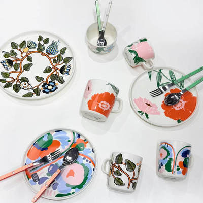 新品Marimekko冠冕焦糖unikko