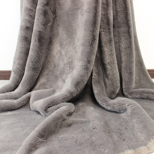 2厘米加密加厚仿濑兔毛布料diy毛绒娃娃抱枕皮草布头飘窗地垫装饰