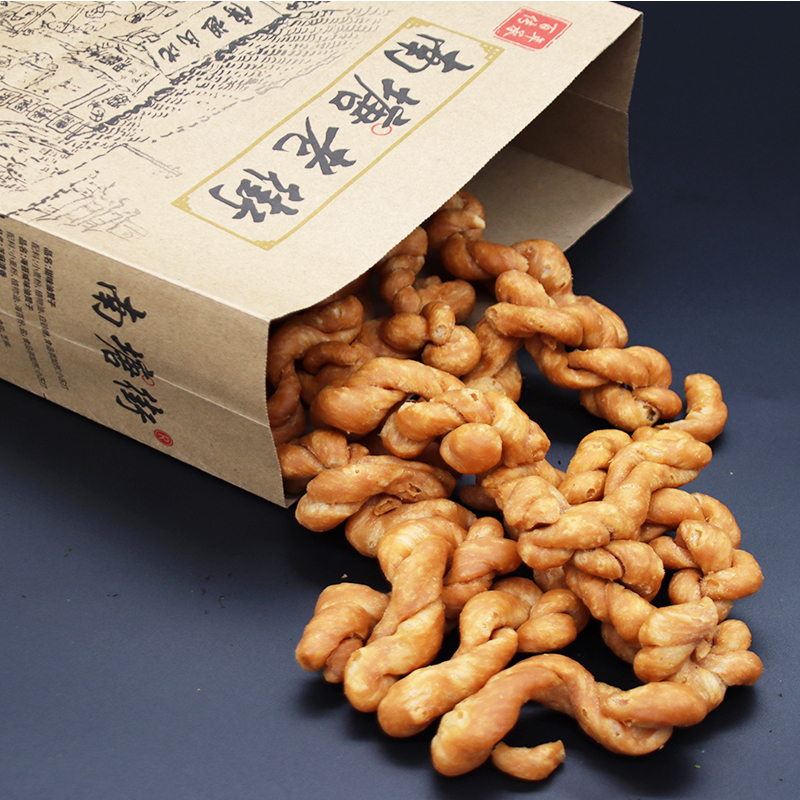 宁波特产南塘老街油赞子老宁波油赞子麻花传统糕点小吃零食2袋装