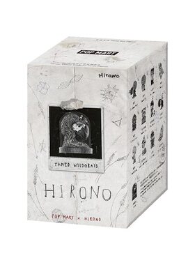 正版POPMART泡泡玛特小野Hirono温室芒草系列手办玩具摆件