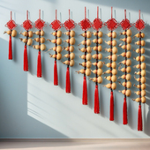 天然葫芦挂件招财转运纳福天然门对门葫芦吸财聚财旺宅葫芦挂件