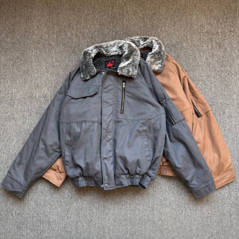 日单断码尾货男款秋季加绒棉布夹克多兜男工装棉布加绒保暖外套男,男装,棉衣,淘宝优惠券,粉丝福利购,淘宝优惠卷