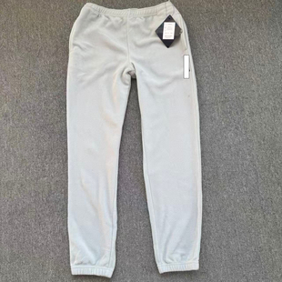 休闲百搭男抓绒纯色百搭束脚长裤 摇粒绒运动裤 男款 外贸尾货秋冬季