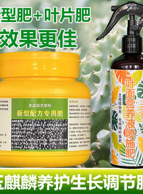 玉麒麟专用肥料盆栽多肉植物仙人掌营养液增肥粗茎生根喷施肥肥料