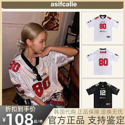 【官方正品】asifcalie球衣短袖