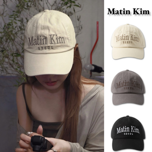 【官方正品】matinkim字母棒球帽
