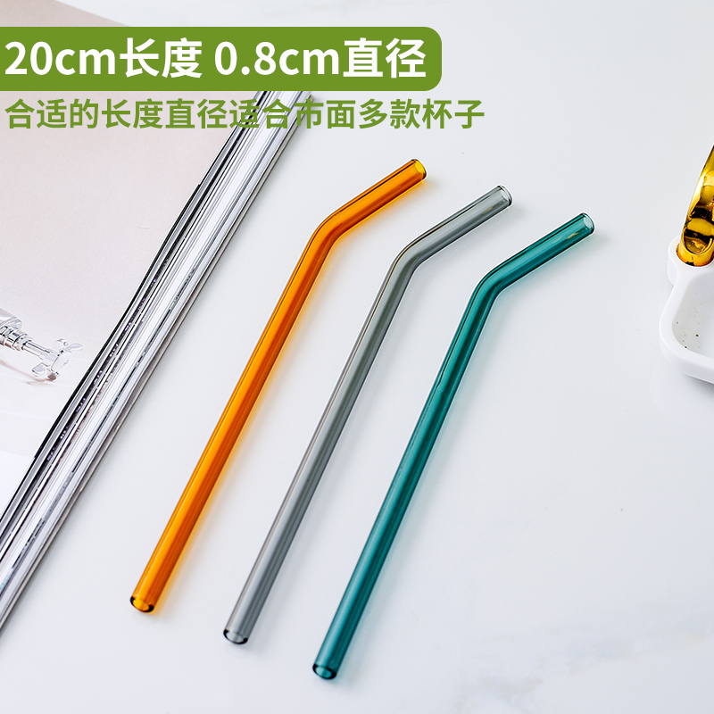 耐热玻璃吸管非一次性透明