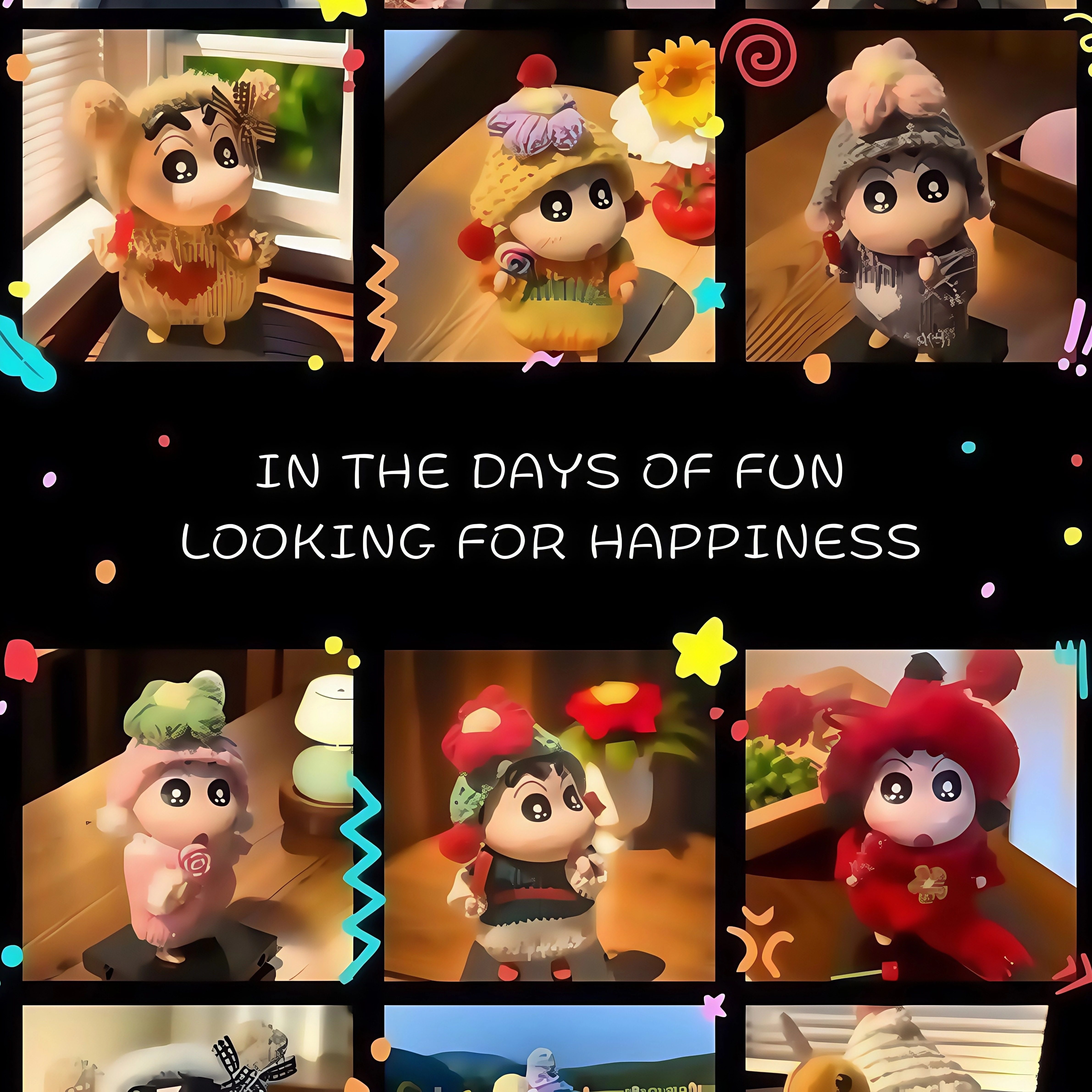 春日部蜡笔小新毛绒玩偶手办可爱公仔摆件人偶模型送人生日礼物