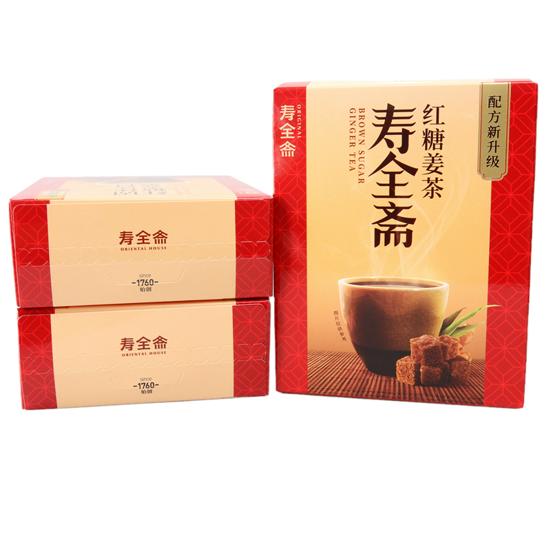 寿全斋红糖姜茶30条不含白砂糖