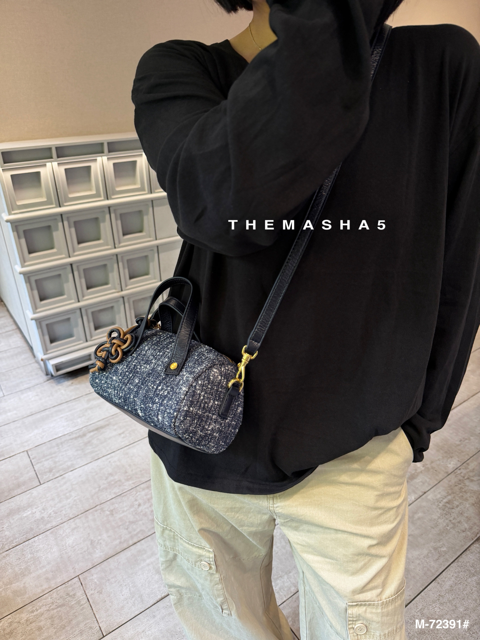 玛莎女包小棉麻布手提单肩斜挎潮