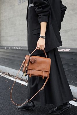 乐花惜时女包手提邮差单肩斜挎潮