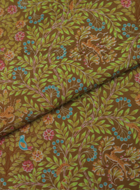 【105193-2】Lib*rty蛇年限定花80支高密棉布印花diy服装面料