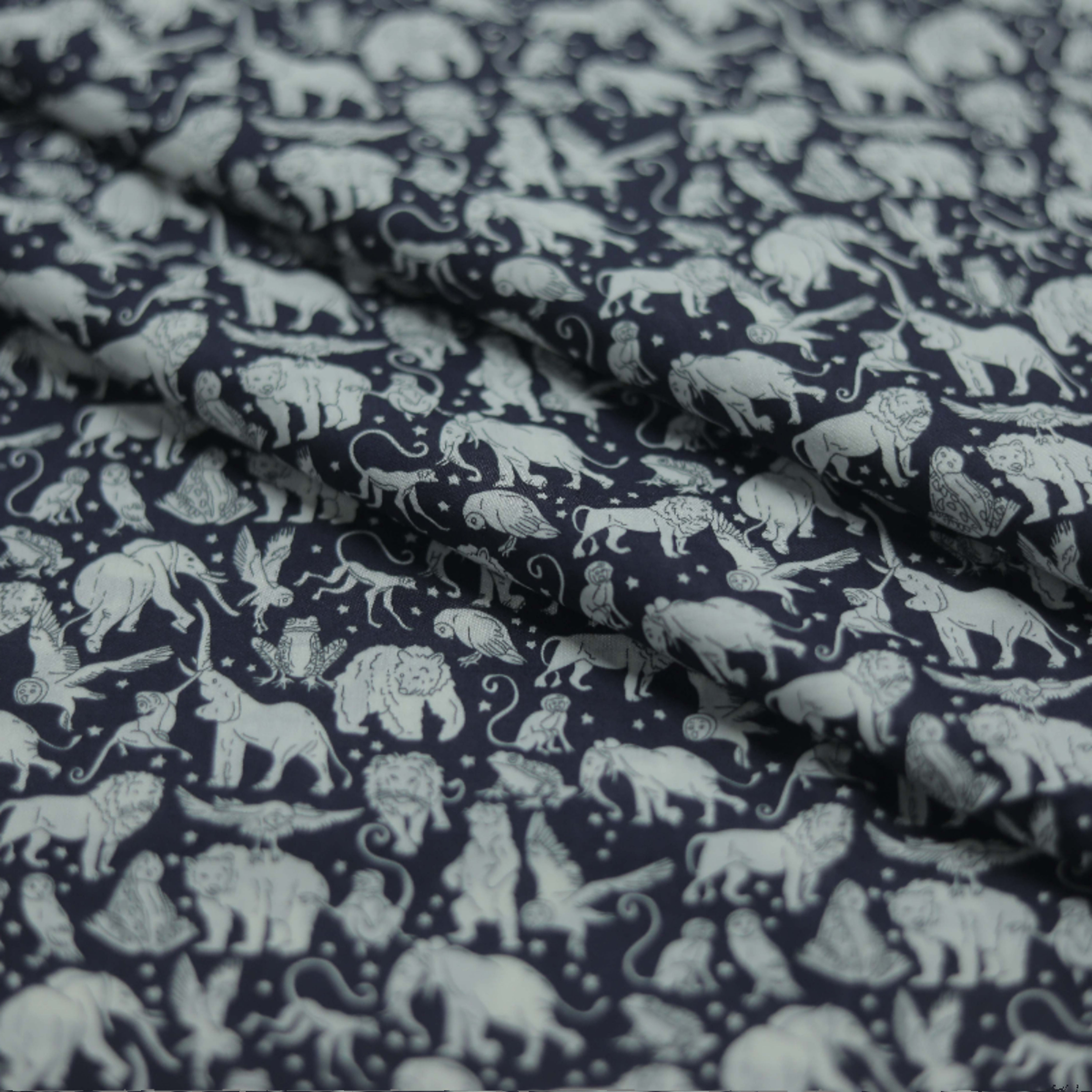 【210413-1】Lib*rty80支高密棉布印花diy服装面料