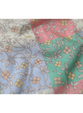L替罗西塔格纹100支长纤棉幅宽138cm【068108-1】定制不退换