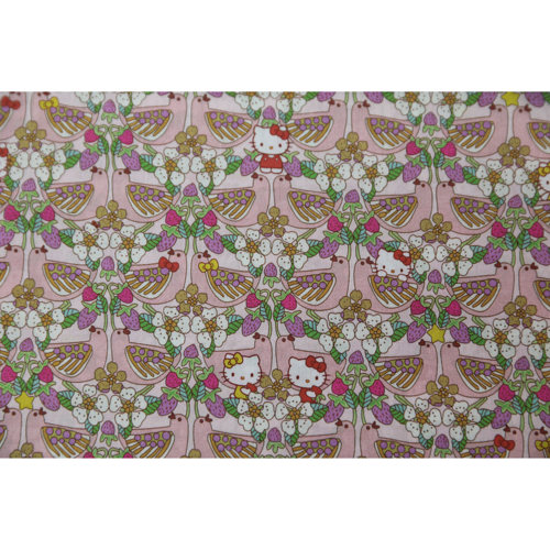 Lib*rty凯蒂猫胖鸟100支长纤棉【QB068028-1】定制不退换