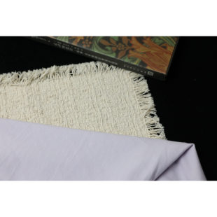 有机超柔纯棉针织面料【QBH824077-6】香芋紫