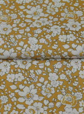 【105174-4】Lib*rty basic限定80支高密棉布印花diy服装面料