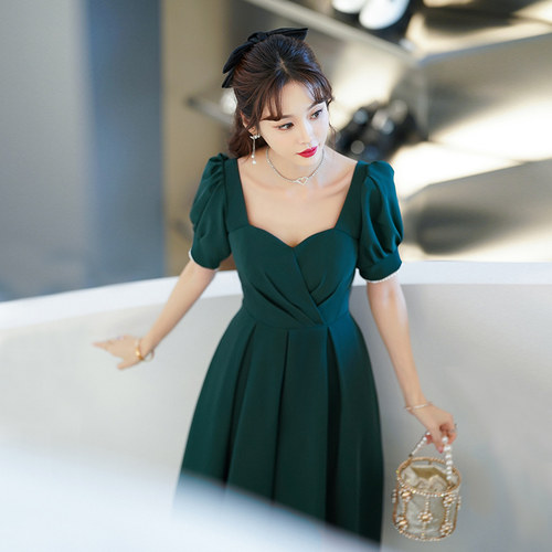礼服平时可穿法式连衣裙