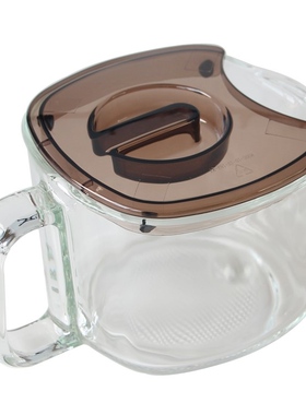 九阳豆浆机配件DJ10E-K61K1K1SK18K16GK818K68接浆杯玻璃杯带盖子