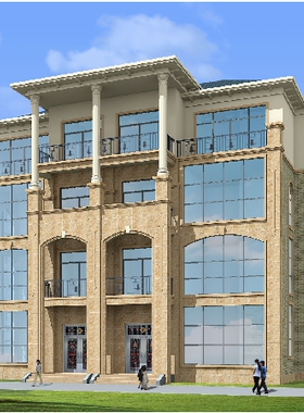 20x12四层别墅设计图纸兄弟合建施工图欧式图纸双拼别墅全套图纸