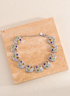 设计感高颜值S925银欧美复古风vintage小众轻奢欧式古典纯银手链