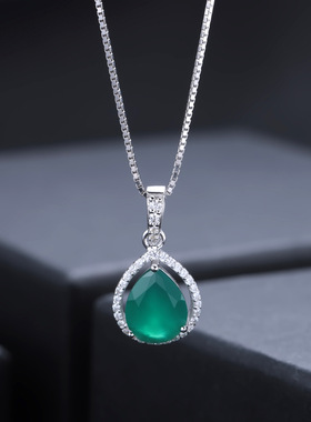 轻奢吊坠银小众复古风欧美高颜值