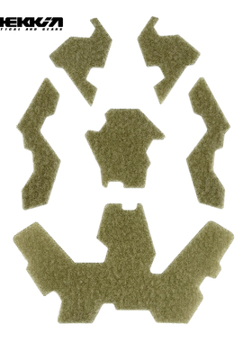 Shekkingears复刻 FTHS盔 cag dg 爱用 魔术贴