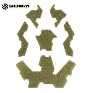 Shekkingears复刻 FTHS盔 cag dg 爱用 魔术贴