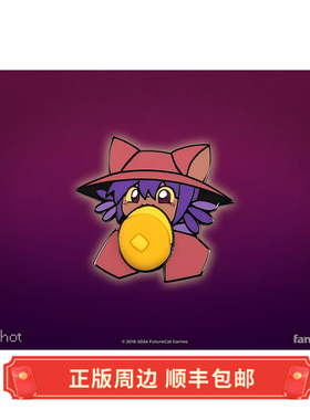 正版 现货 OneShot Niko Loves Pancakes 徽章 别针 Fangamer