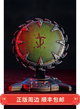 正版 DOOM 毁灭战士 收藏版 迷你盾锯 手办 Bethesda周边