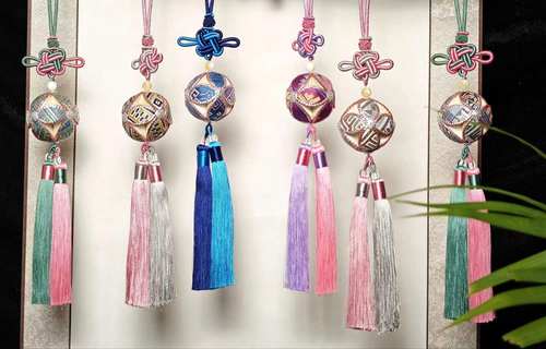 绣蕴坊壮锦纯手工绣球广西靖西