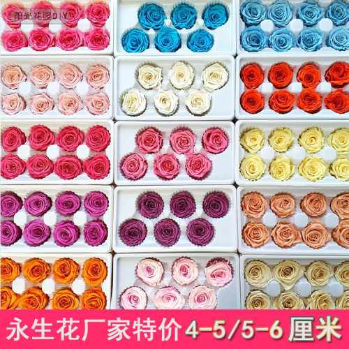 diy厂家特价4-5手工创意礼永生花