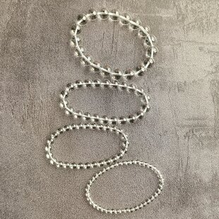 天然白水晶手链女款 手串精致情侣礼物轻奢小众手饰招财简约气质