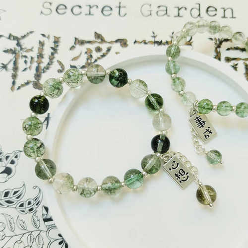 绿幽灵清冷感原创设计手链