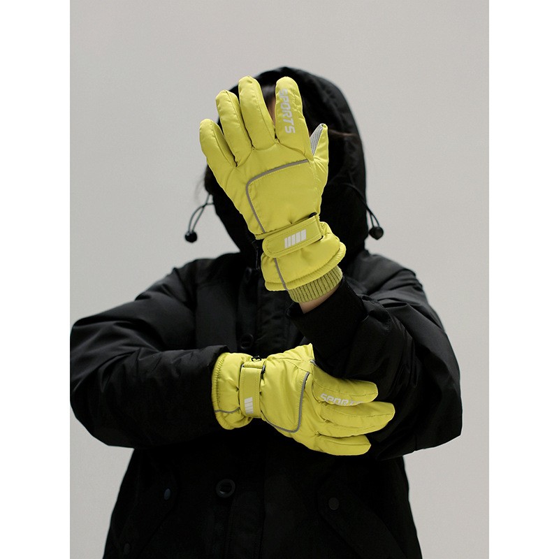 户外防寒风时髦运动滑雪手