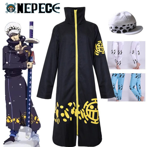 海贼王cos服装二年后特拉法尔加罗cosplay服装外套披风二次元