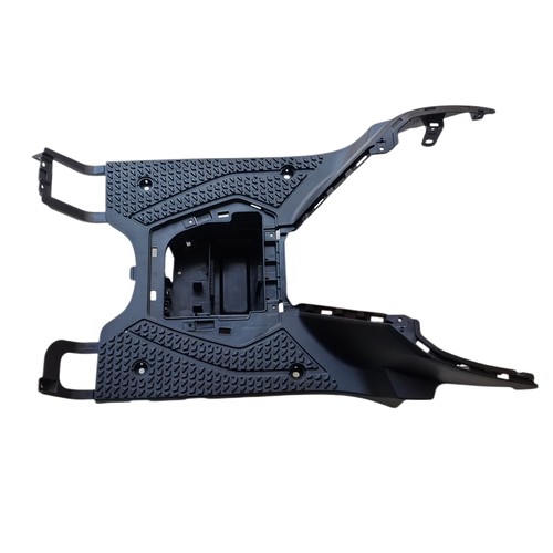 适用豪爵HJ125T-27A/27E/AFR125S摩托车脚踏板搁脚板电池盒踩脚板