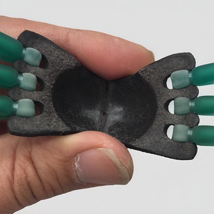 弹弓圆皮筋散弹散射皮兜1482 3060 8八股内穿皮卡球喷子 2050