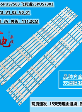 飞利浦55 CJ-2K18-550-D610-CSP-V3-R L灯条LB55073 V1_01 V0_00