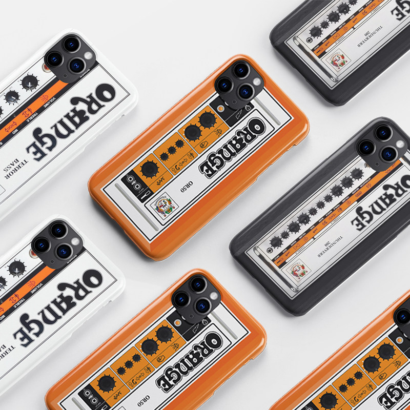 orange橘子音箱手机壳摇滚电吉他适用苹果15华为VIVO小米OPPO任意机型