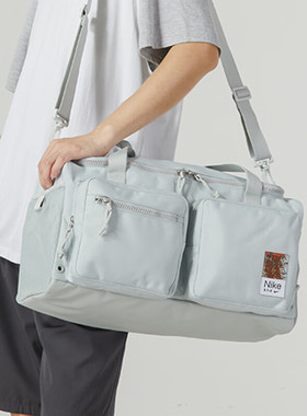 气垫包男Nike耐克单肩包运动背包行李包健身手拎包斜挎包女FJ4817