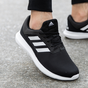 Adidas阿迪达斯男鞋2022秋冬新款休闲运动鞋黑白色跑步鞋FX3581