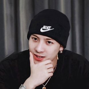 NIKE耐克男女帽子冬季新款户外针织帽情侣冷帽运动骑行男士毛线帽