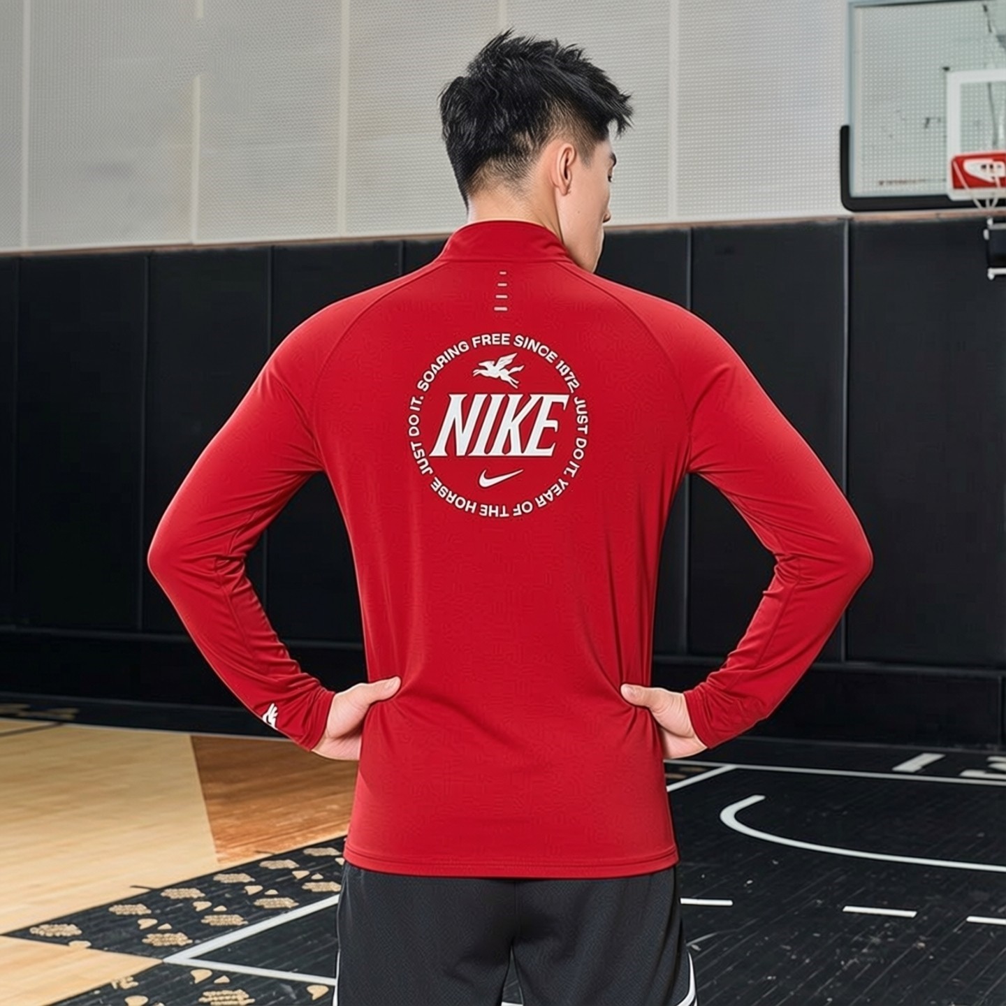 Nike耐克马年限定系列长袖T恤男士速干跑步运动上衣健身训练外套,运动服/休闲服装,健身衣,淘宝优惠券,粉丝福利购,淘宝优惠卷