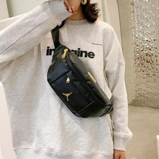 Jordan乔丹篮球运动包新款AJ斜挎包大容量单肩包骑行腰包男女胸包