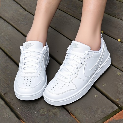耐克官方正品白色运动板鞋女鞋子