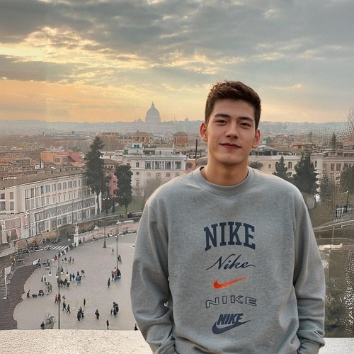 耐克官方正品灰色加绒运动卫衣男