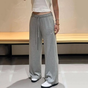 新款 秋季 Nike正品 运动裤 耐克裤 宽松透气休闲直筒阔腿长裤 子女裤