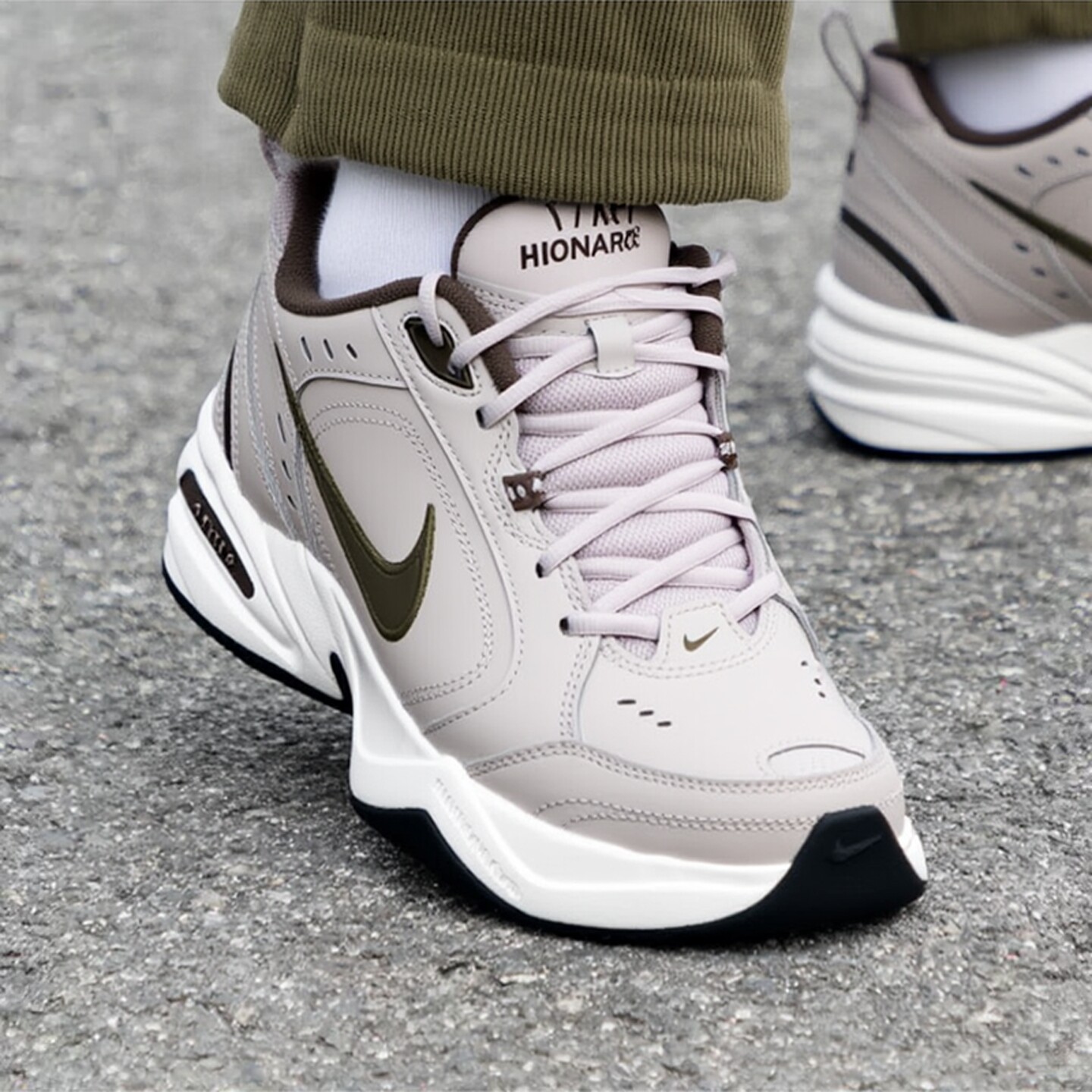 NIKE耐克复古老爹鞋男鞋冬季新款运动鞋Air Monarch 4休闲跑步鞋