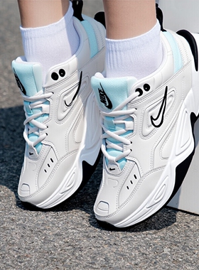 Nike耐克M2K鞋子冬季新款女鞋厚底鞋运动鞋防滑轻便老爹鞋跑步鞋